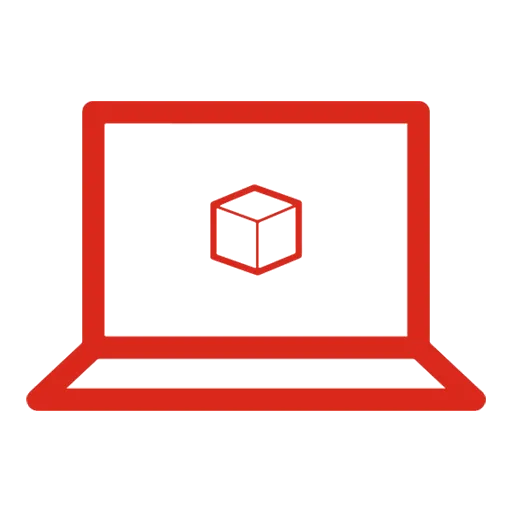 Intuitive User Interface Icon with laptop - SOLIDWORKS