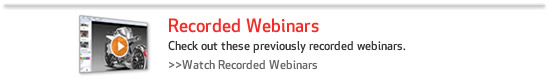 Recorded Webinars