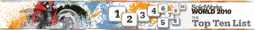 SolidWorks World Top Ten