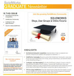 SolidWorks Newsletter for the Young Professional