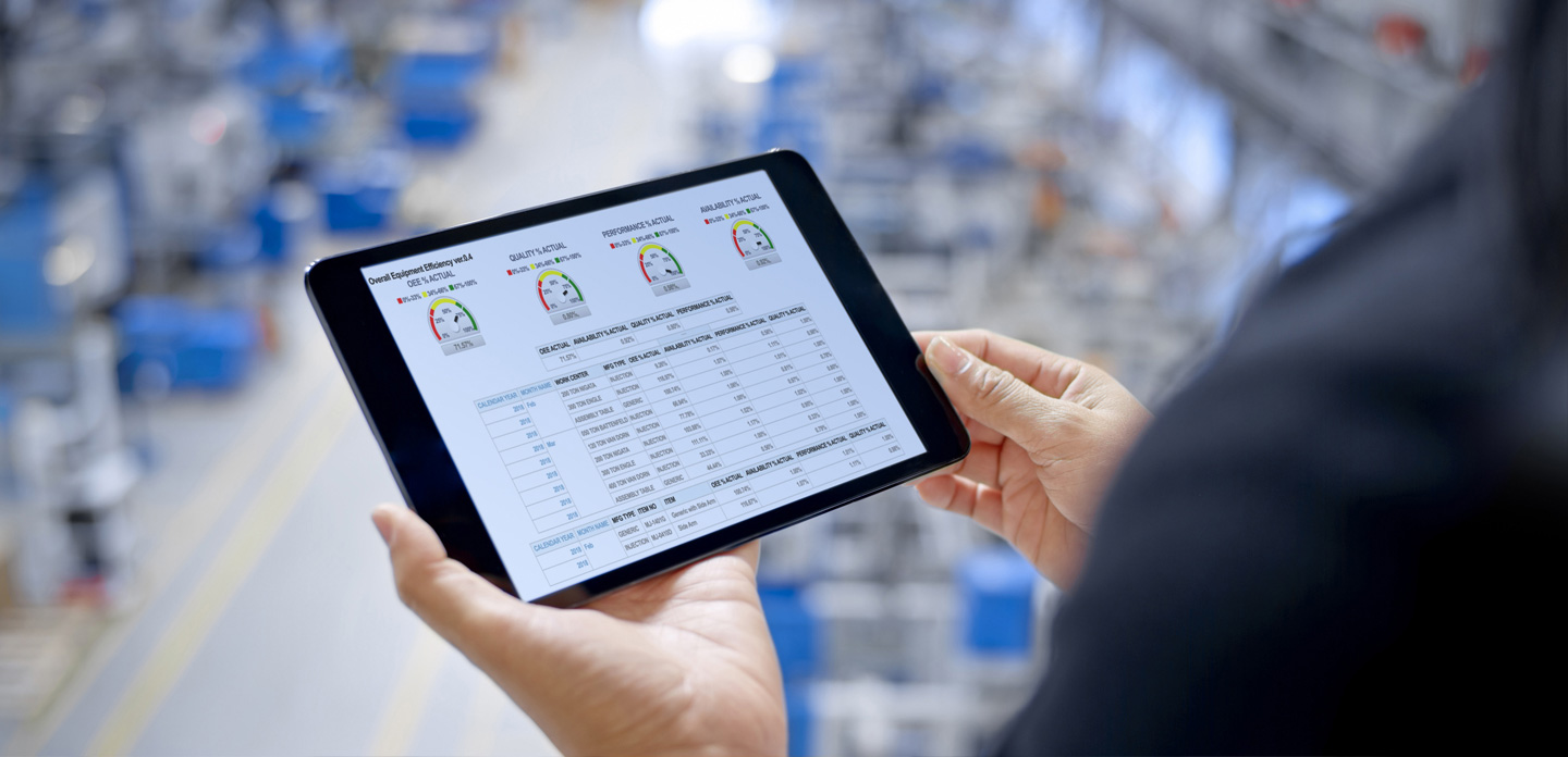 Manufacturing Overall Equipment Effectiveness - OEE Software