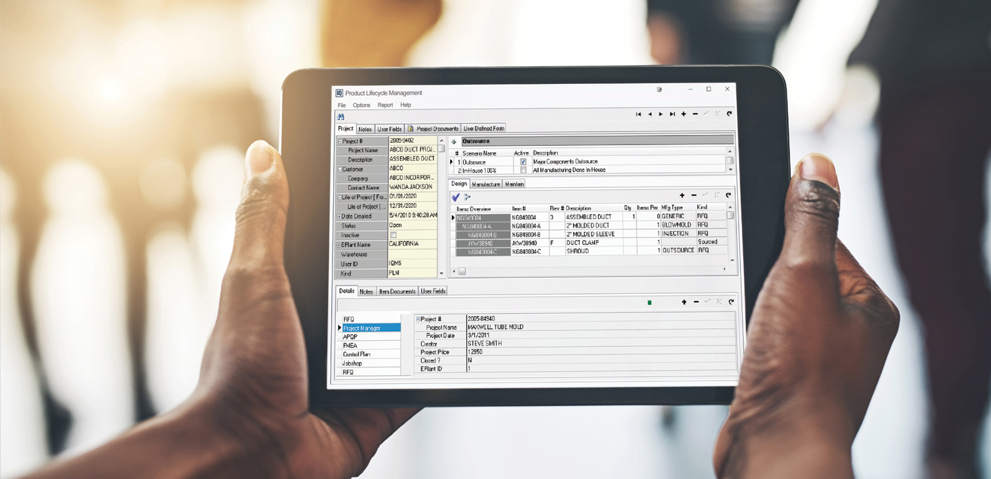 PLM Software for manufacturing companies