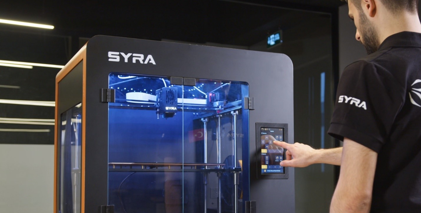 SAYRA 3D Printer Connects SOLIDWORKS Design Data to the Cloud