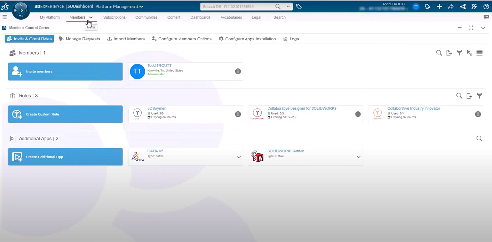Cloud Services > Getting Started > Dassault Systèmes®