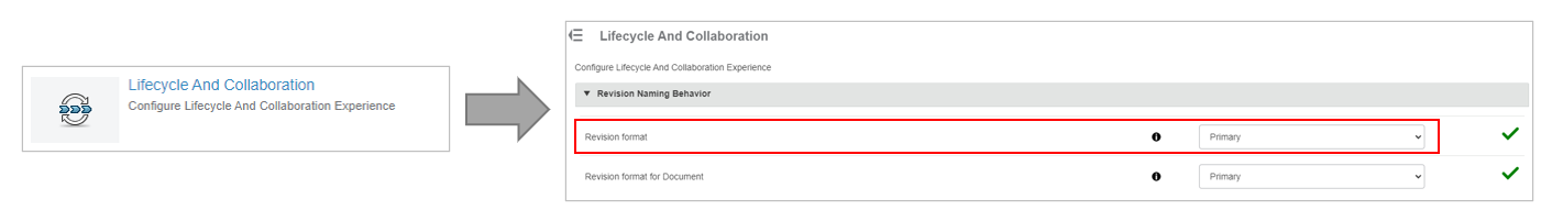 Primary Revisions > Store & Revise > Dassault Systèmes®