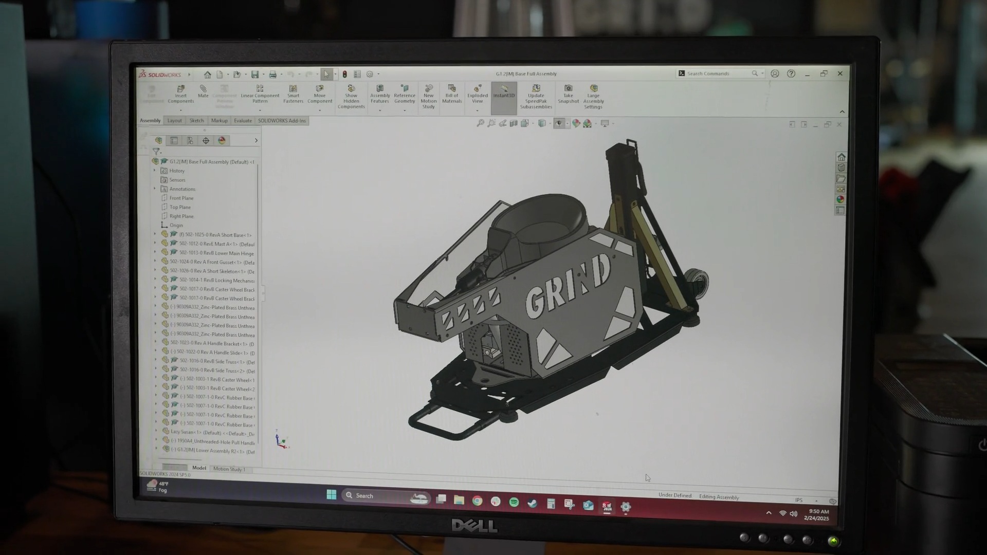 GRIND leverages SOLIDWORKS to transform