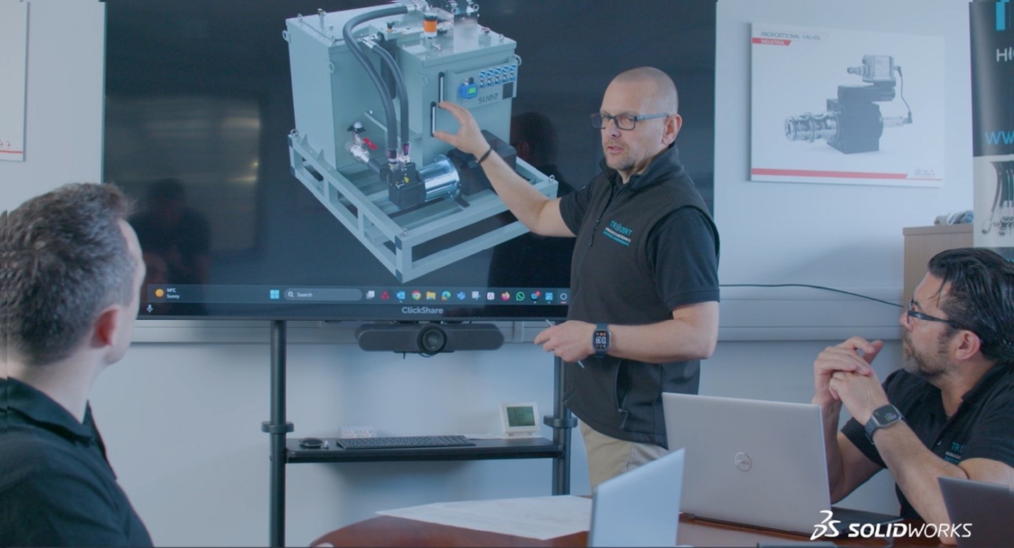 Trident embraced SOLIDWORKs
