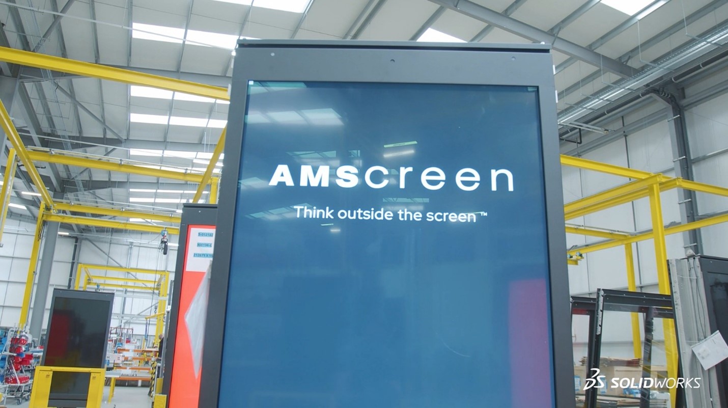 Amscreen’s patented real-time remote device