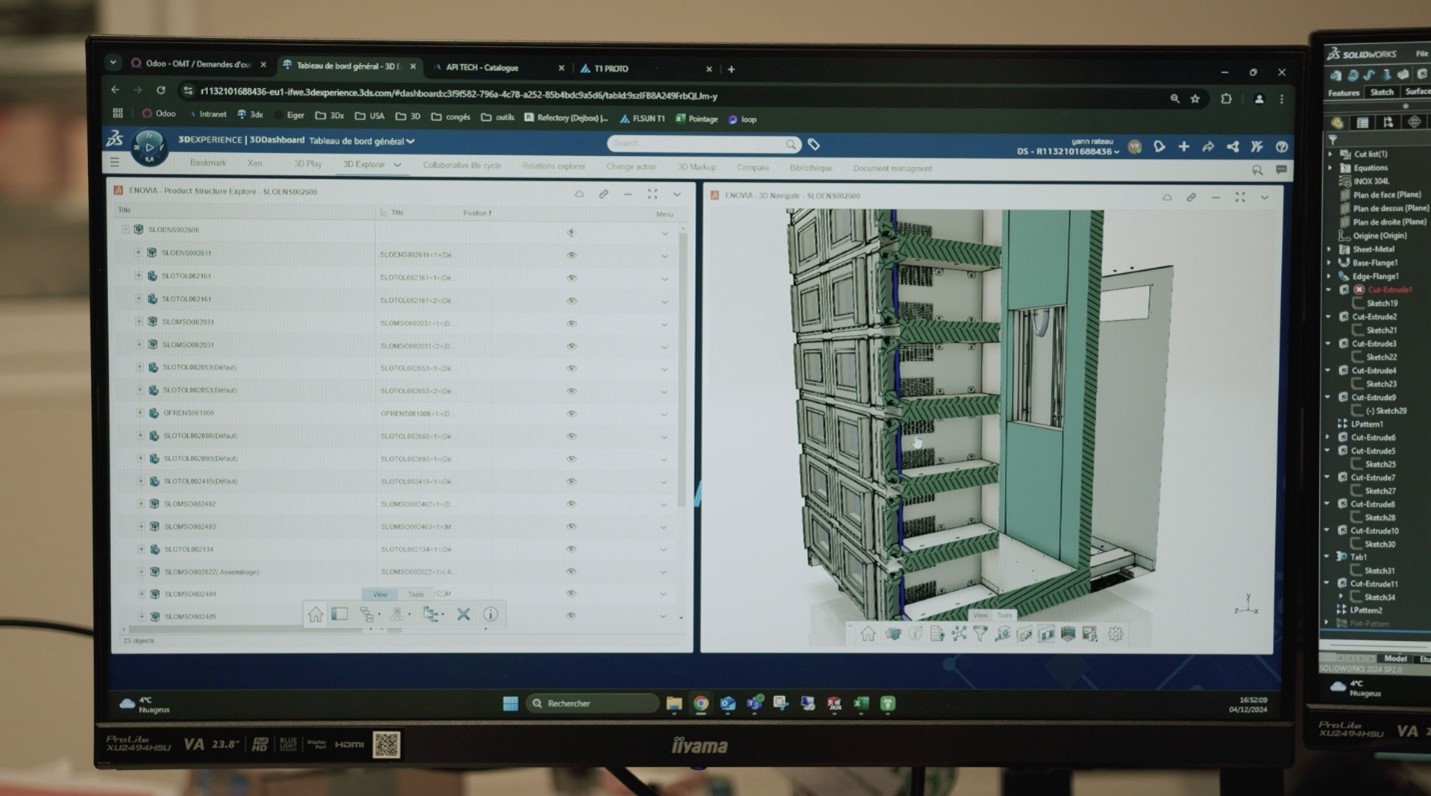 API Tech Smart Pizza design with SOLIDWORKS