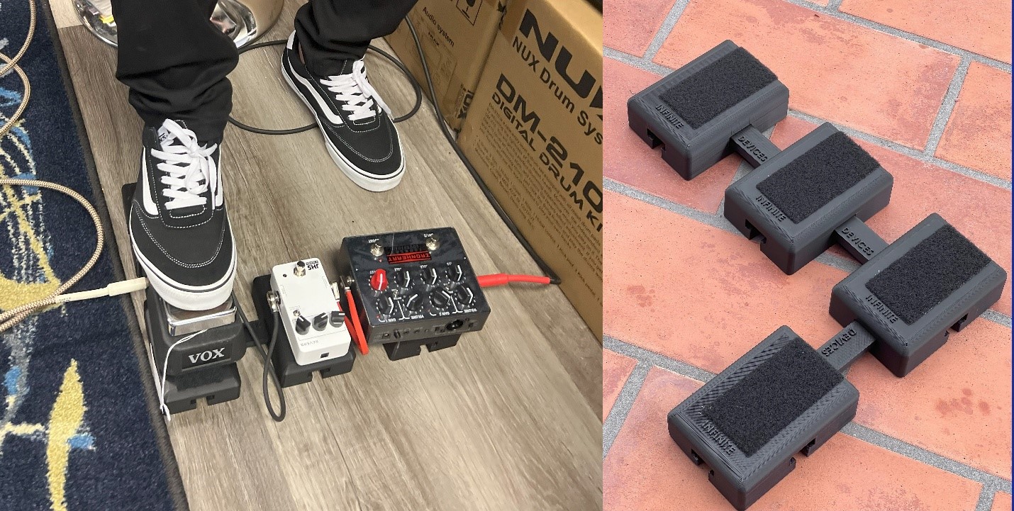 Modular Guitar Foot Pedal System