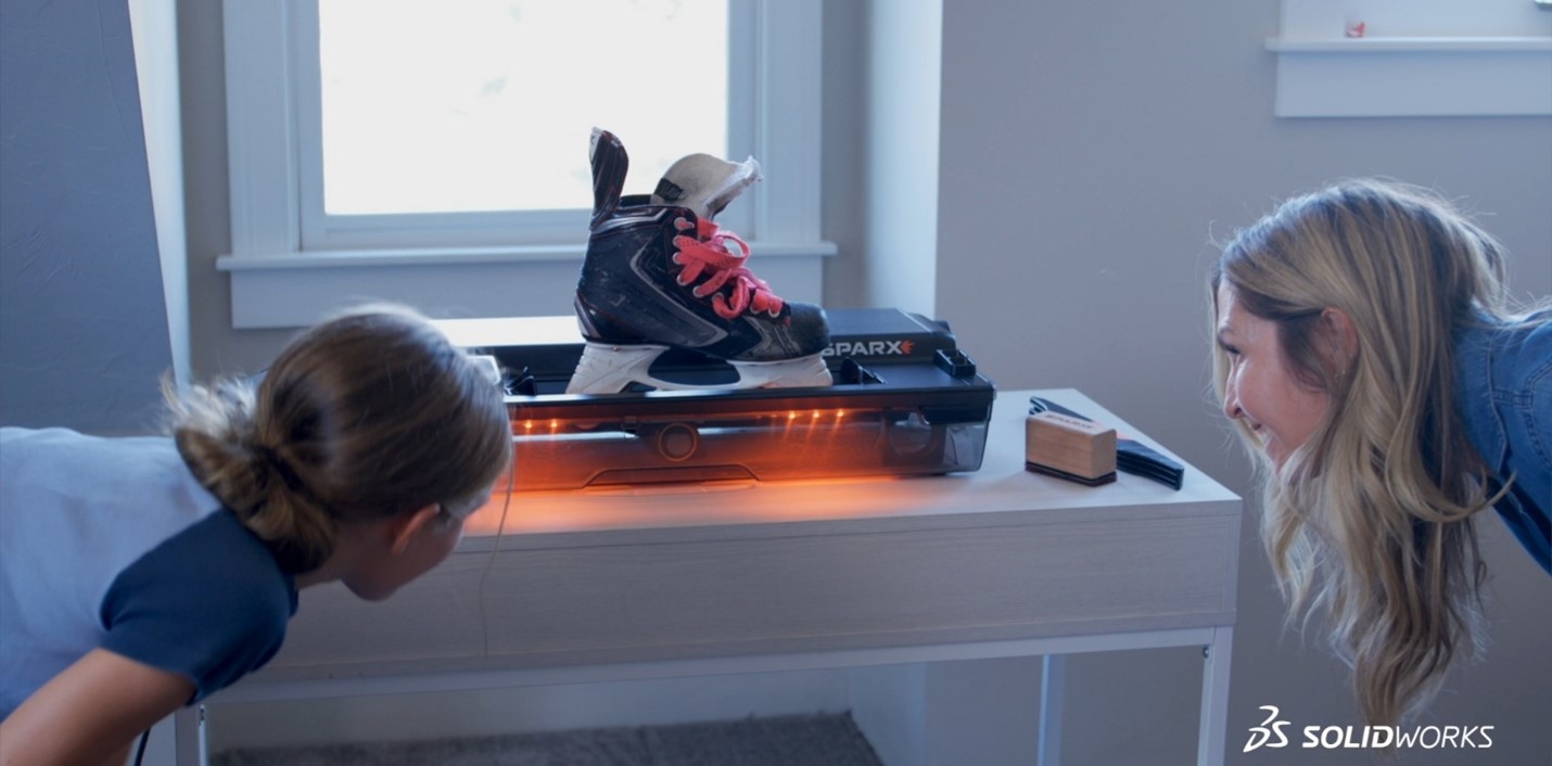 Watching the sharpening in action