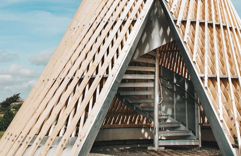 Spiral staircase final design example