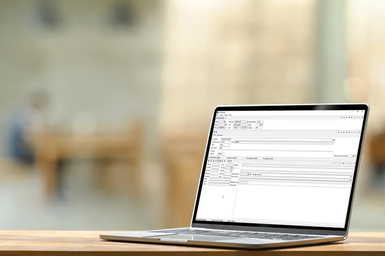 Easy-to-use system for managing customer receivable records