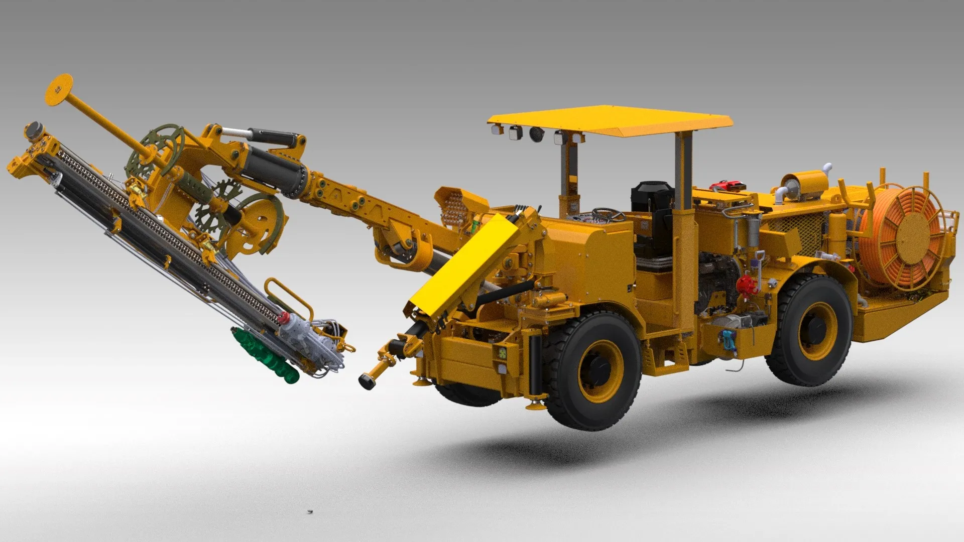 Resemin – équipement minier conçu dans 3DEXPERIENCE Works > SOLIDWORKS