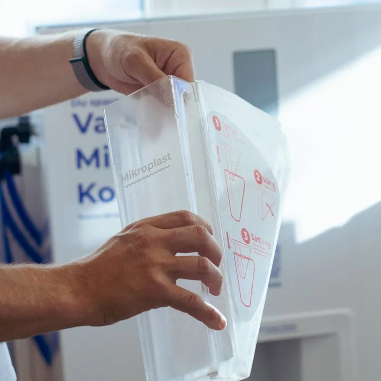 Person with measuring cup - Mimbly story - SOLIDWORKS