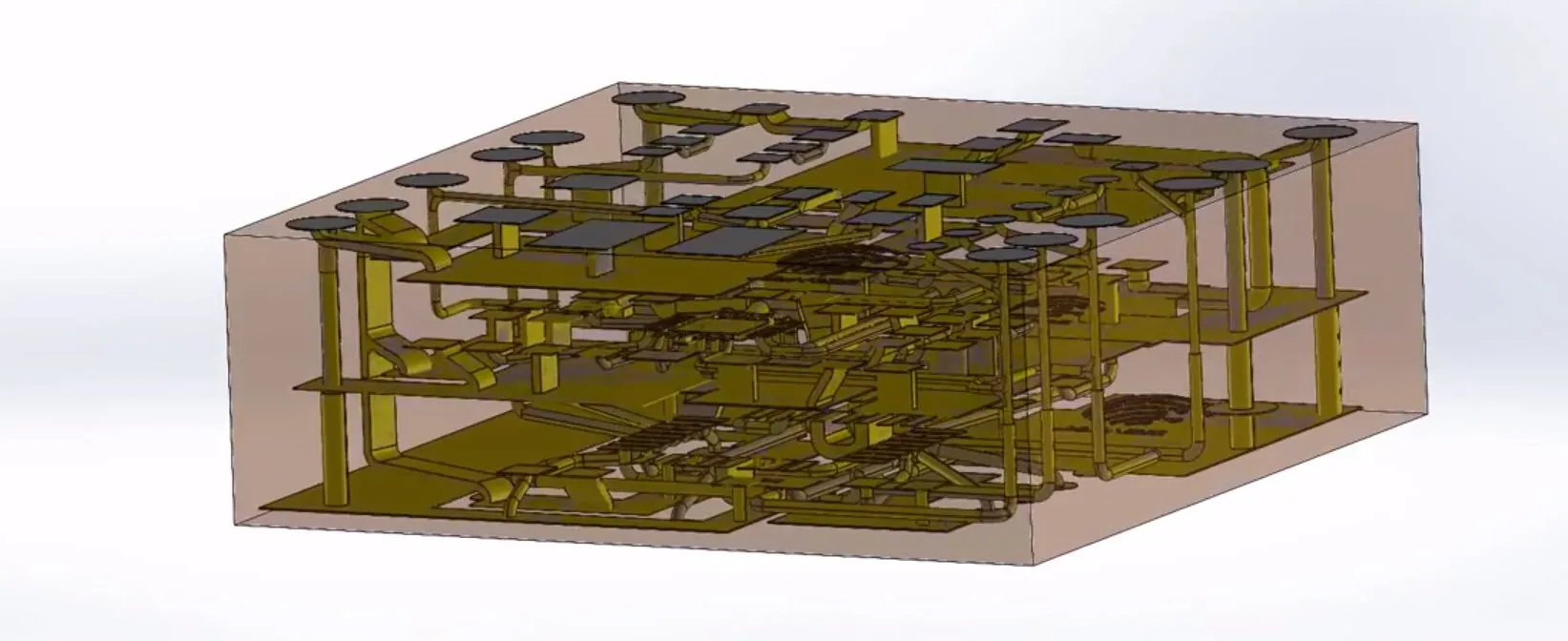 J.A.M.E.S 3d printed electronic model