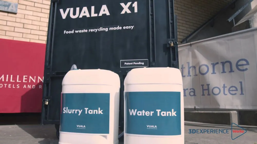 Conception de réservoir d'eau Vuala