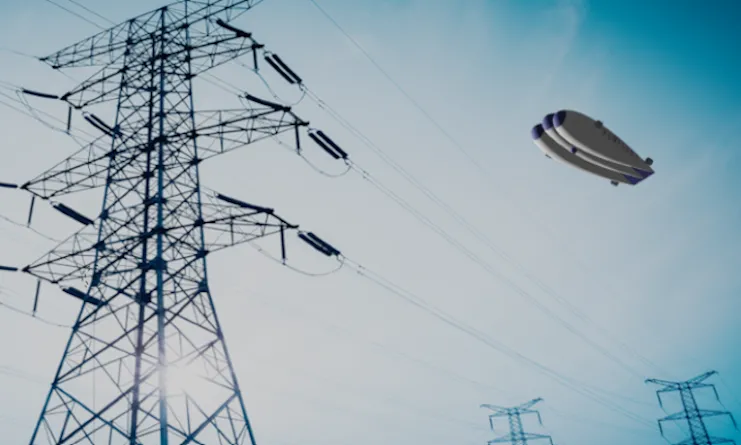 由太阳能驱动的浮空氦气飞艇 