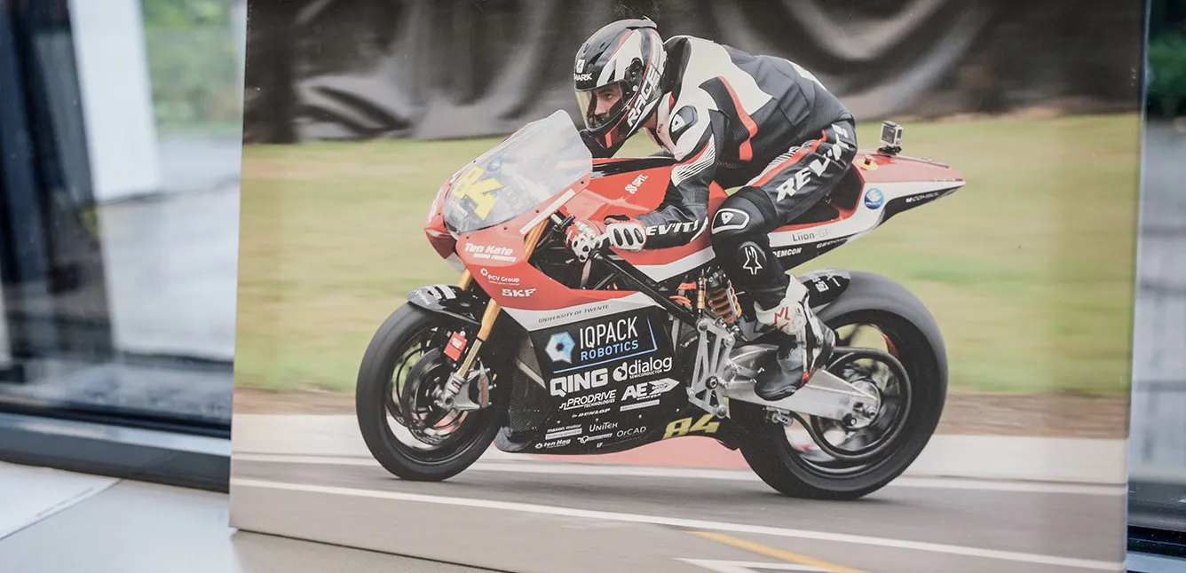 Photo of Electric Superbike racing - SOLIDWORKS customer story