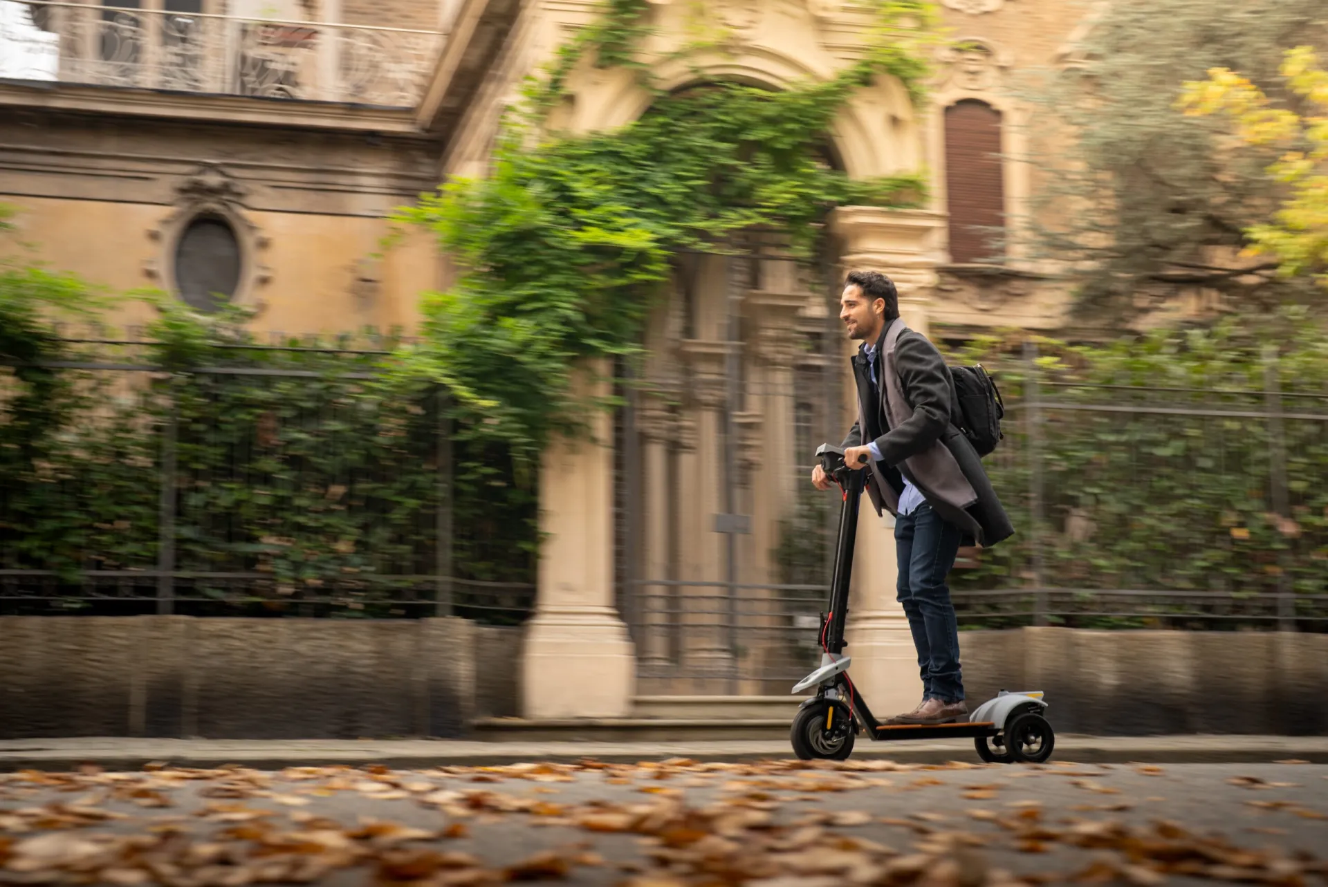 Lynx®, a three-wheeled, electric kick scooter