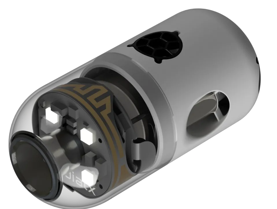 PillBot-Konstruktion mit SOLIDWORKS CAD-Konstruktion und Strömungssimulation 