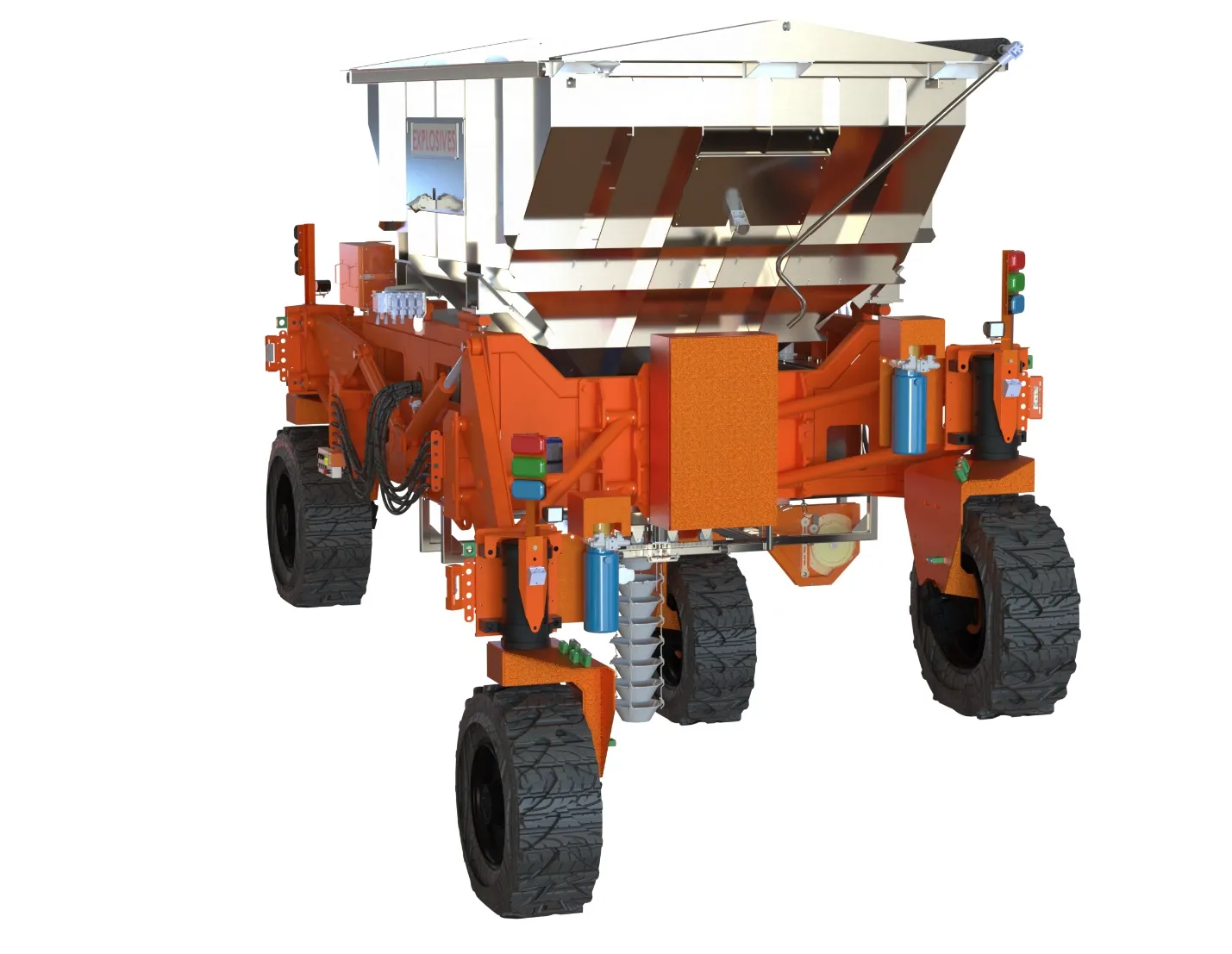 Conception d'équipements miniers par Jevons Robotics