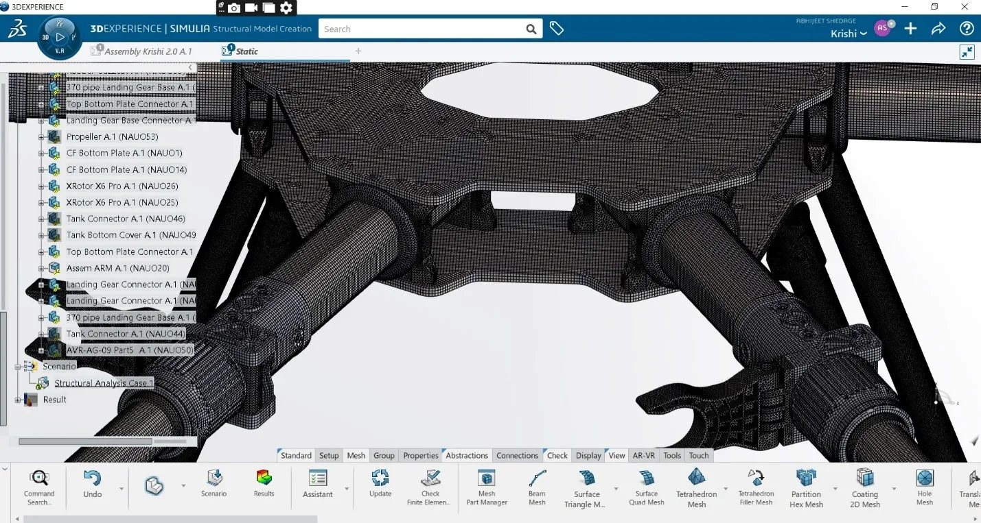 Airview Robotics with 3DEXPERIENCE Works Simulation Tools