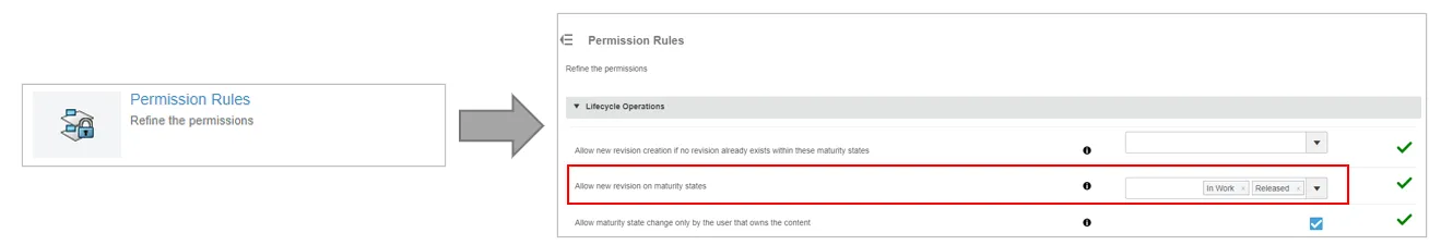 Platform Settings > Store & Revise > Dassault Systèmes®