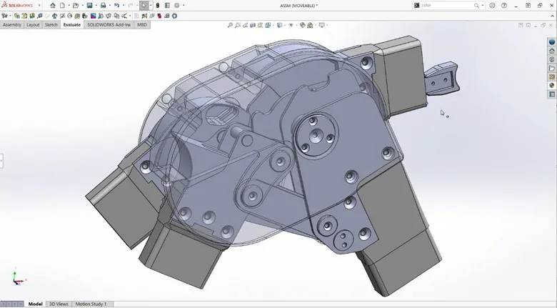 Diseño de Glüxkind con SOLIDWORKS