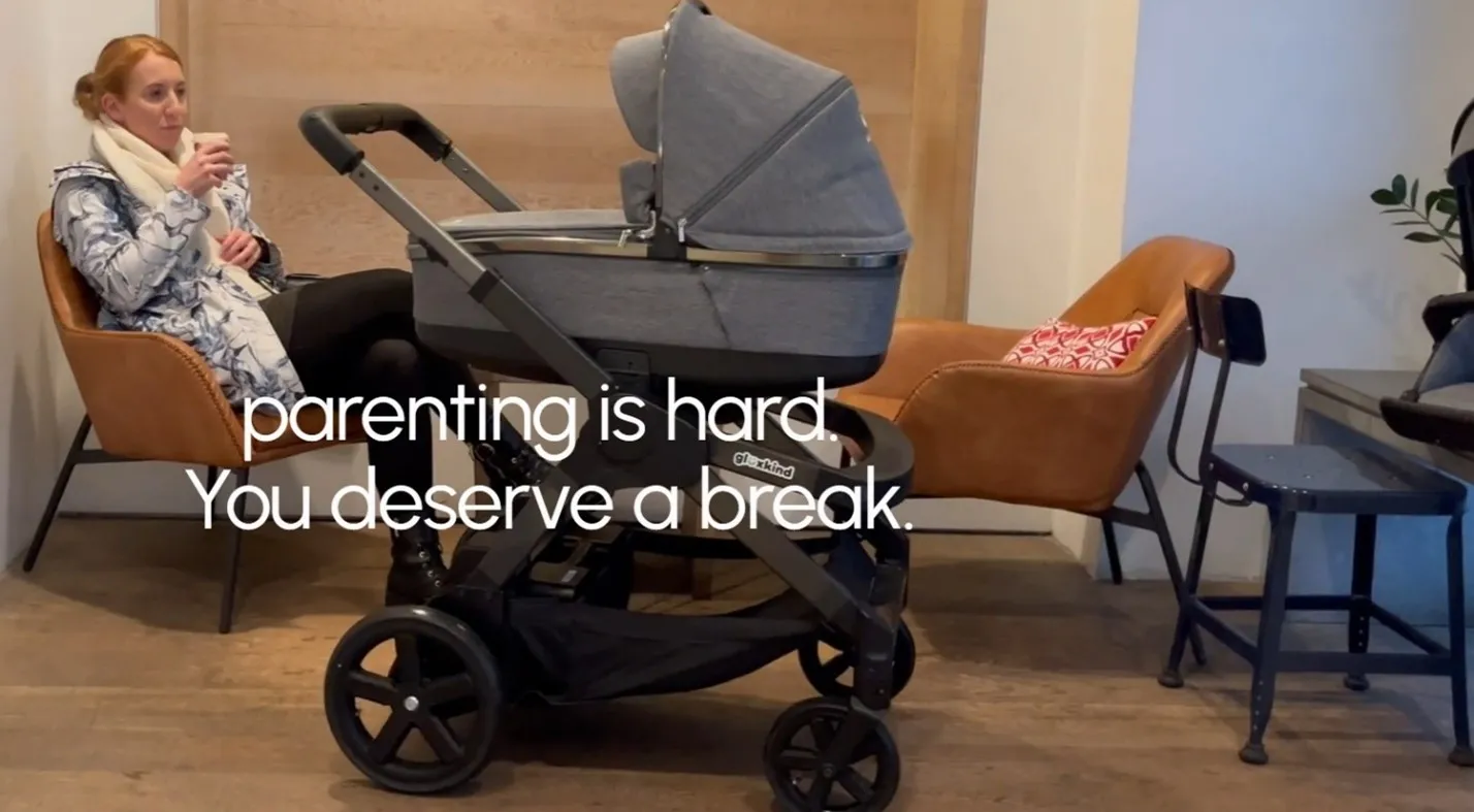 Diseño del carrito de bebé de Glüxkind