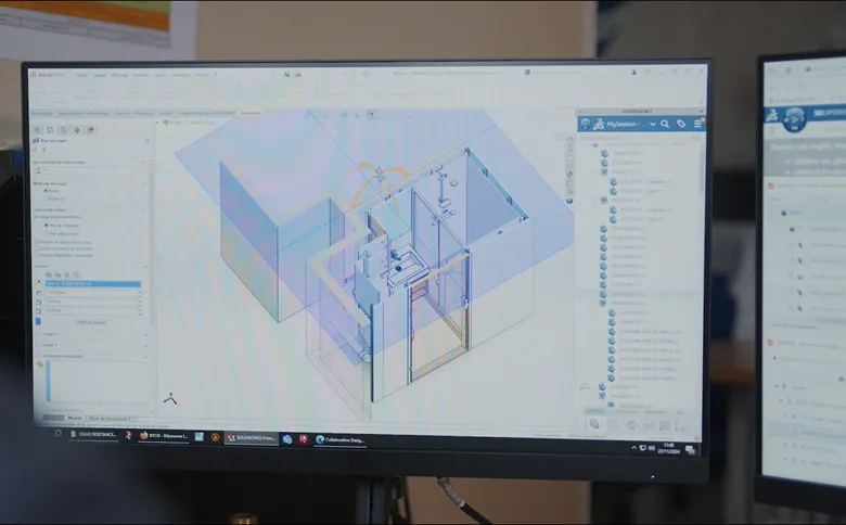 BAUDET using SOLIDWORKS