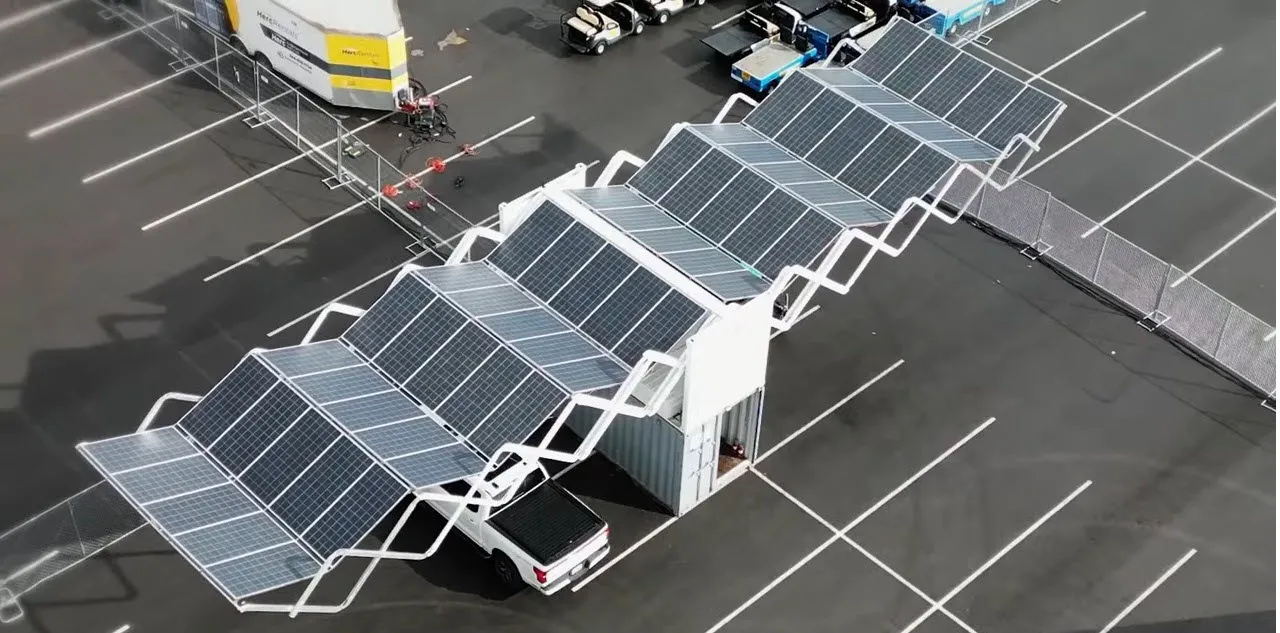 Southern Beams 打造首台工业级太阳能发电机