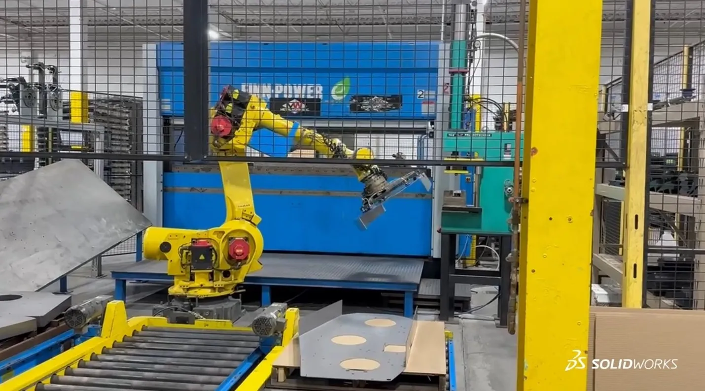 Metalworks with Remote Robot Programming