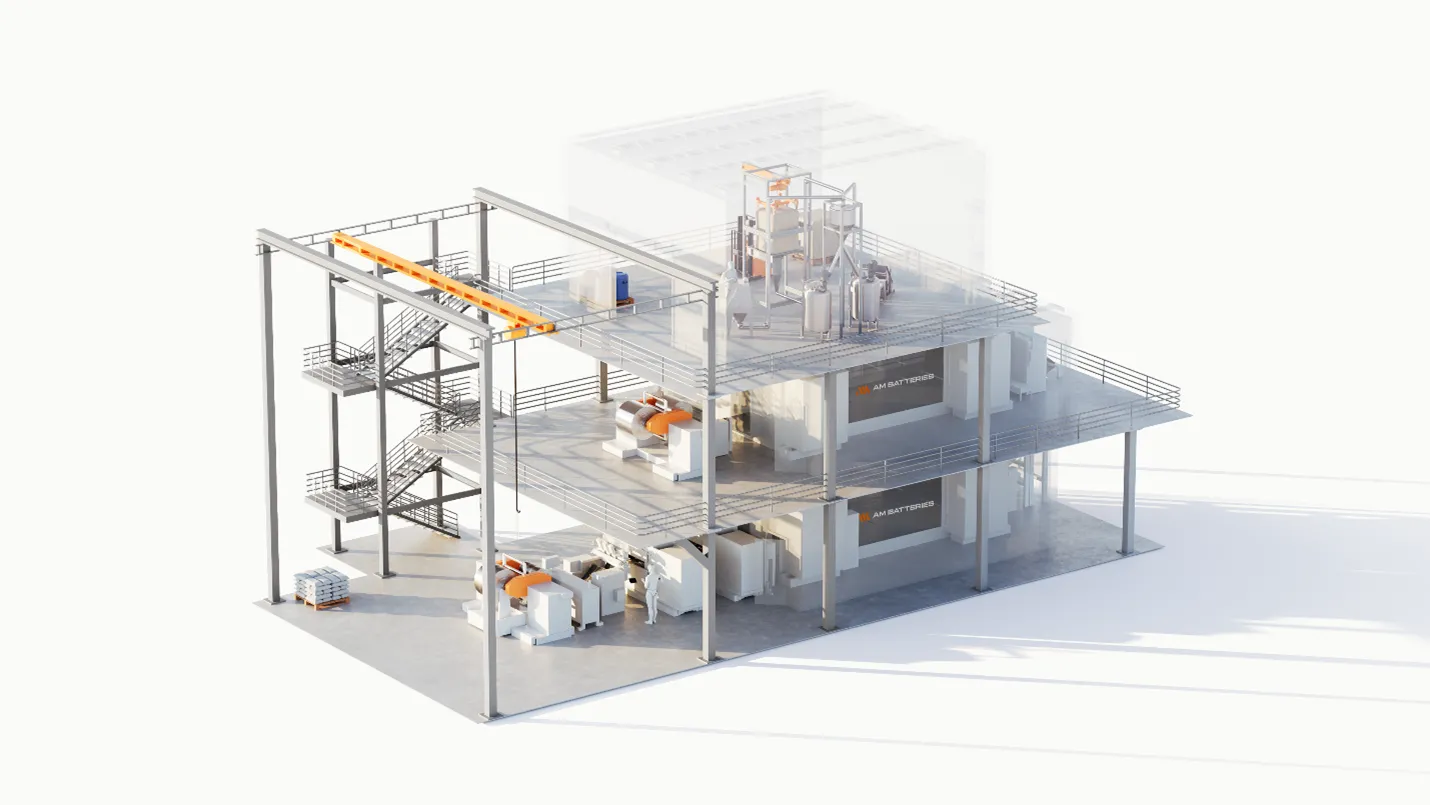 SOLIDWORKSを採用したAM Batteries社