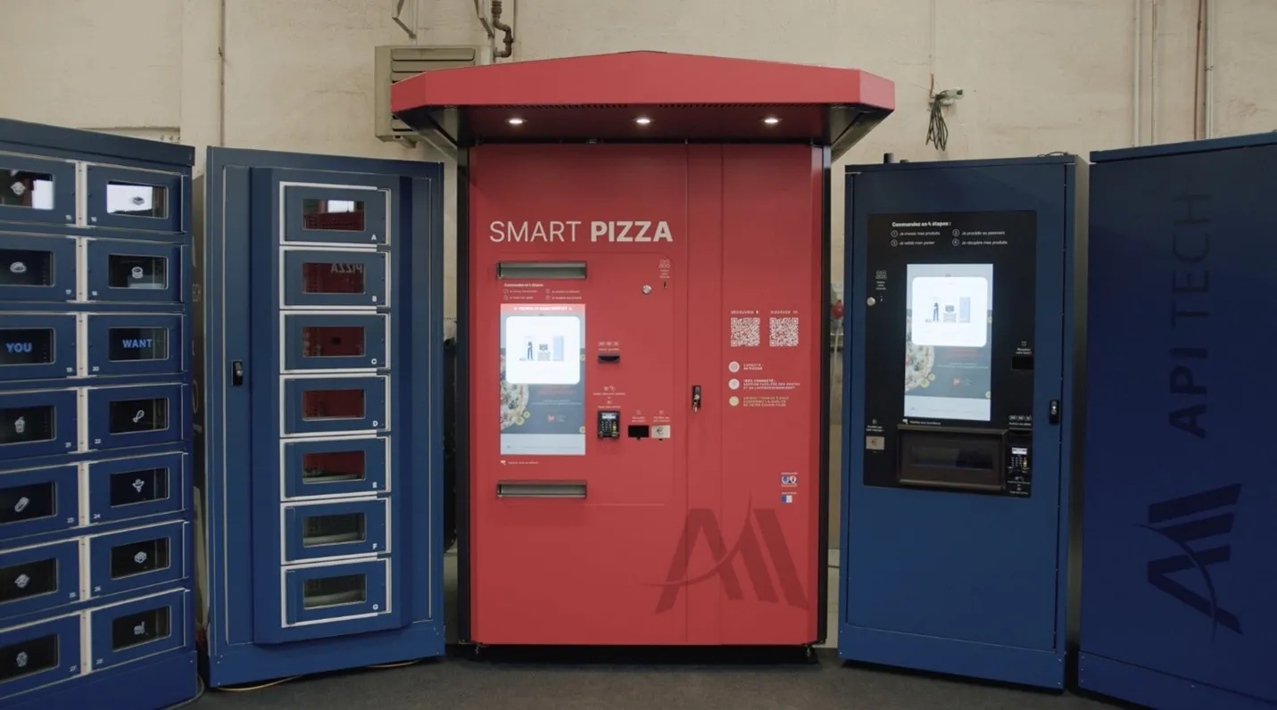 API Tech社のSmart Pizzaスタンド