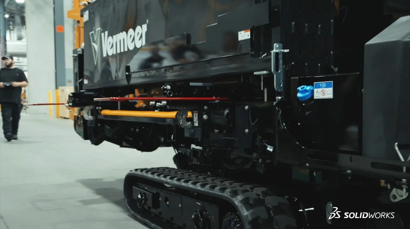 Equipamento de grande porte da Vermeer