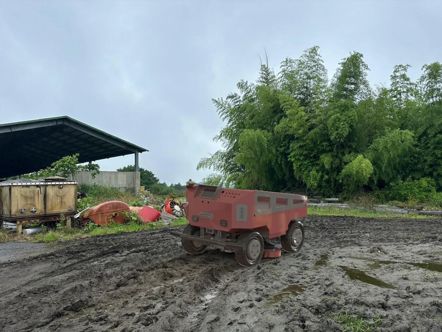 Rendering of Adam Robot in-action