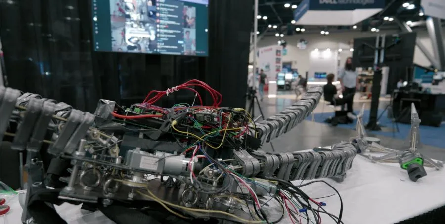 Tyler’s Dr. Octopus design displayed at 3DEXPERIENCE World 2026 