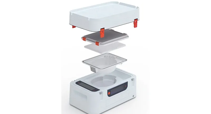 ScubaTx Exploded view