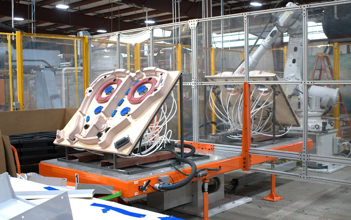 Robotic Part Trim - SAY Plastics