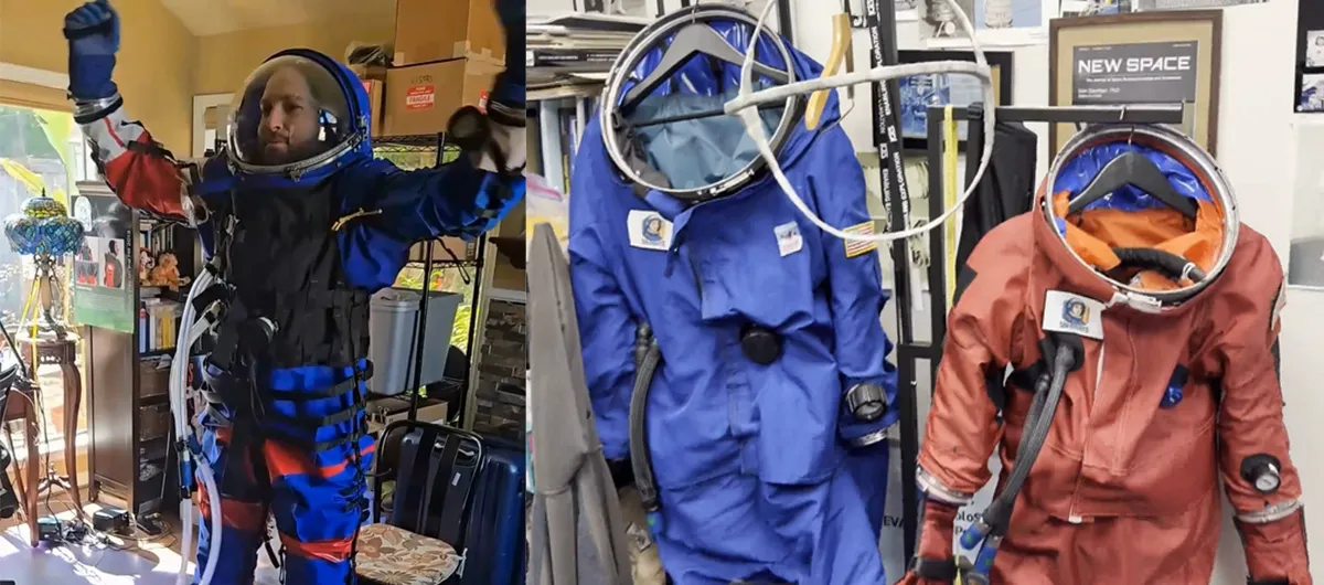 Solosuits space suit