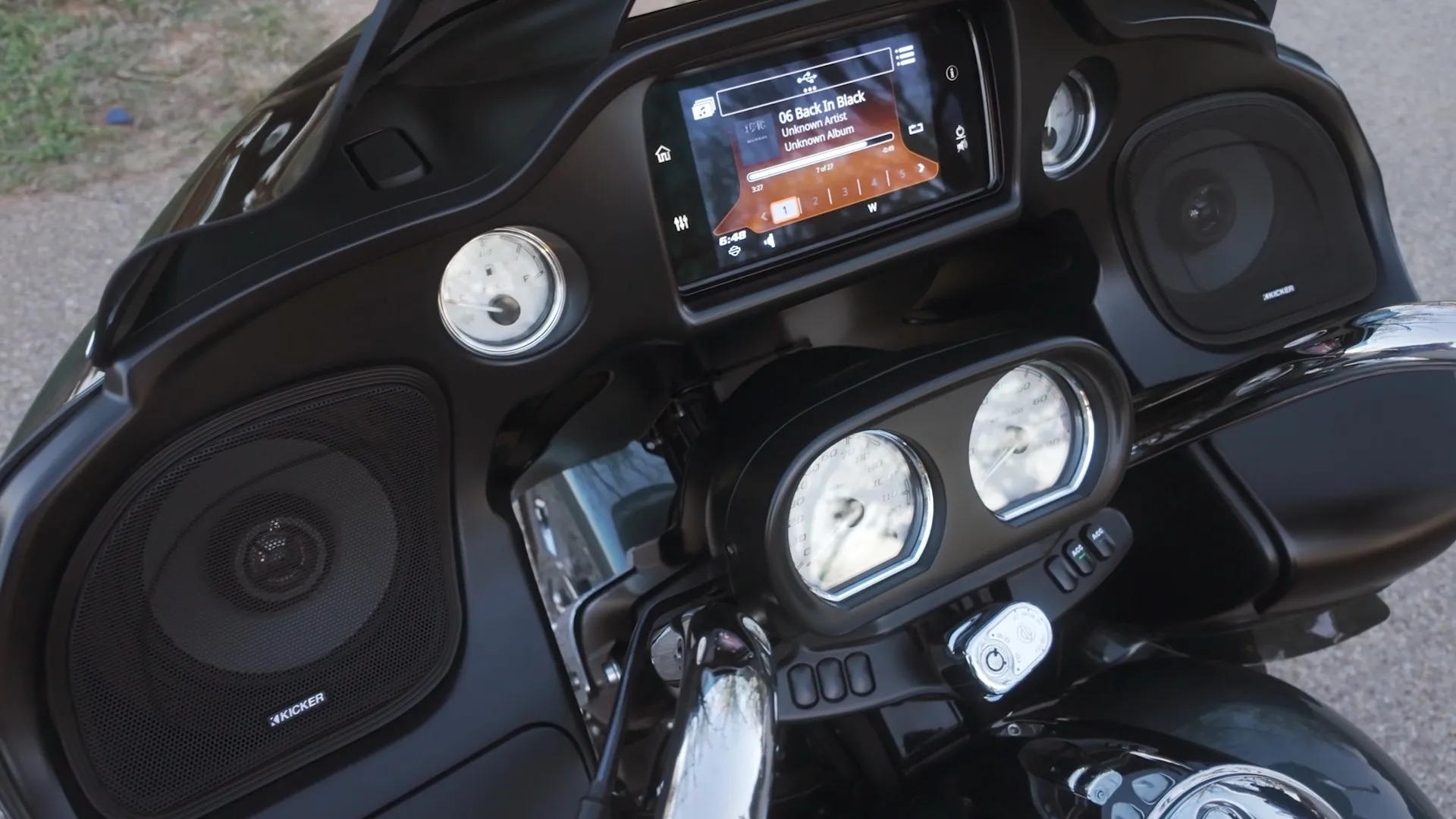 Motorcycle speakers