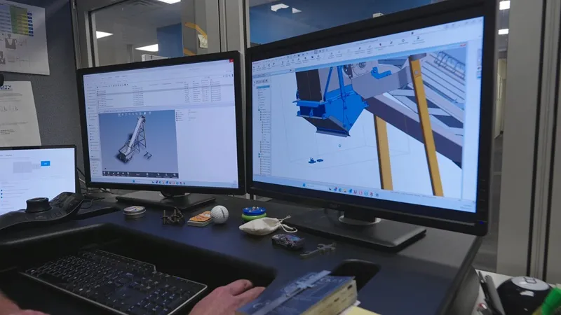 Laitram Machinery Mechanical and Electrical design