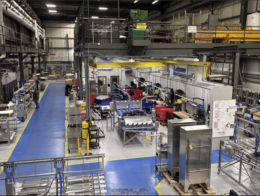 Laitram Machinery Shop Floor