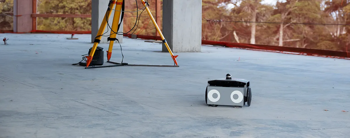 Dusty Robotics on-site