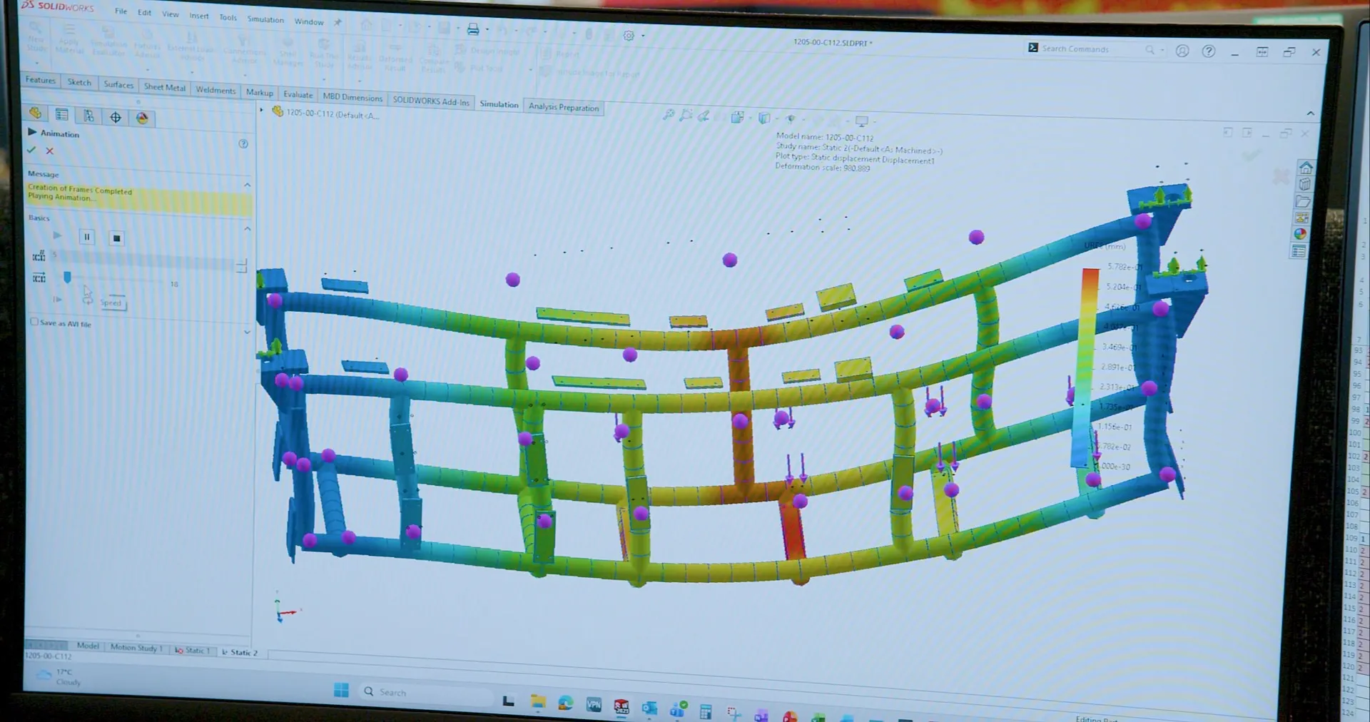 Using powerful SOLIDWORKS flow and structural simulation tools