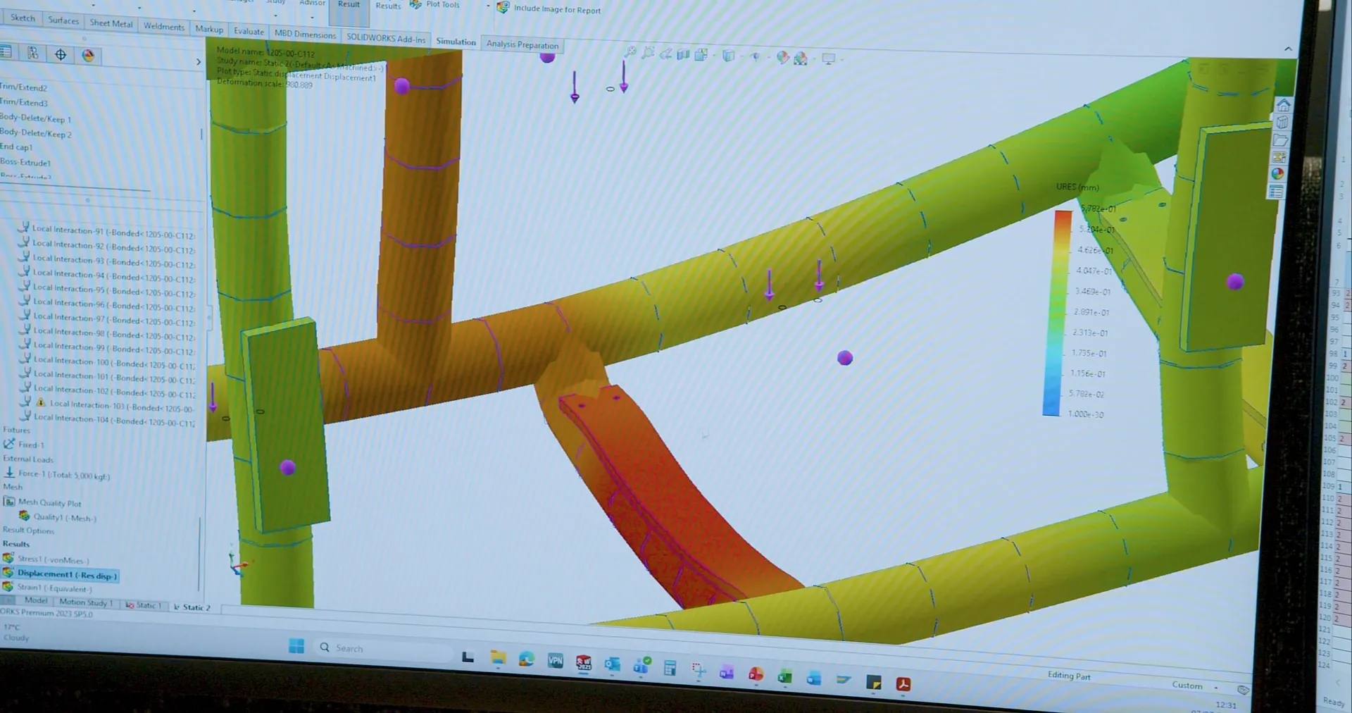 CRC Evans SOLIDWORKS Simulation