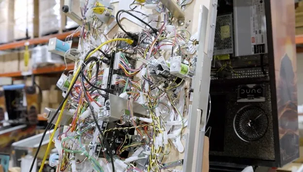 The complexity behind the board on pinball machines