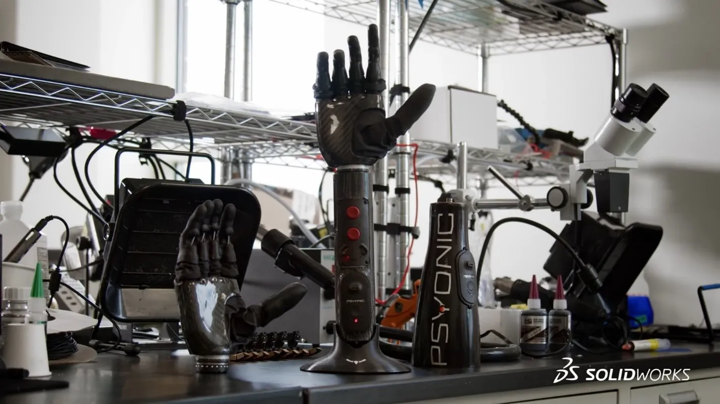 PSYONIC designed every component of the Ability Hand 