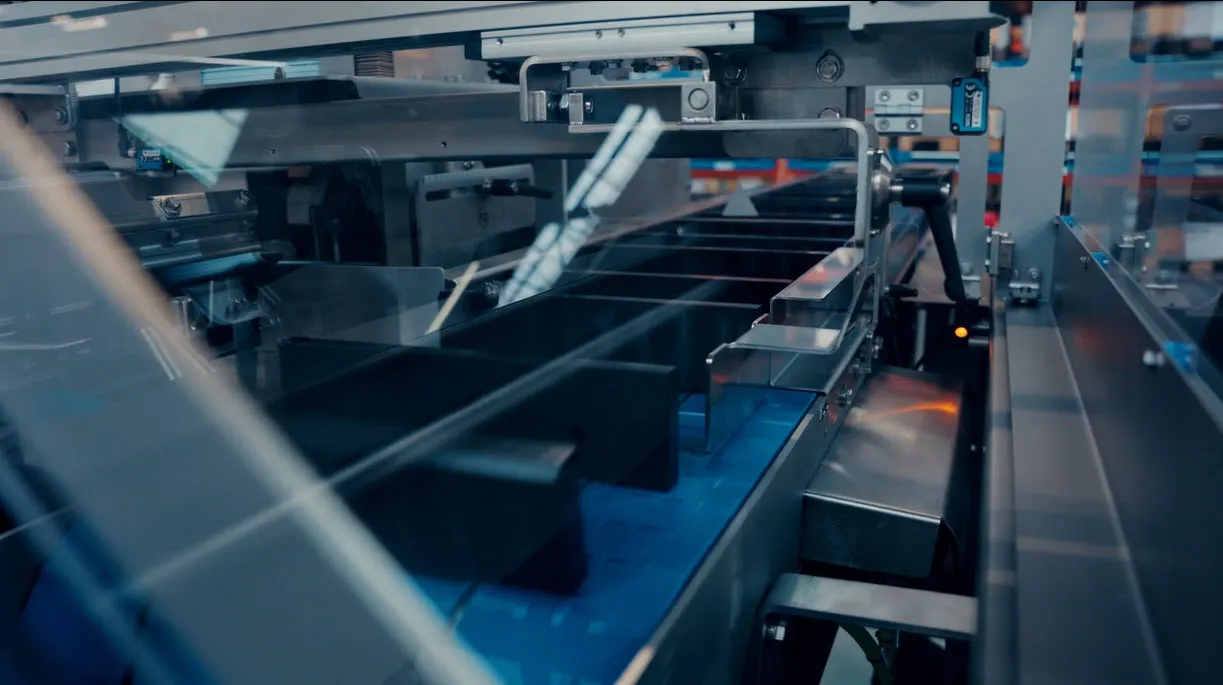 SOLIDWORKS customer Schur's production line showing automation processes